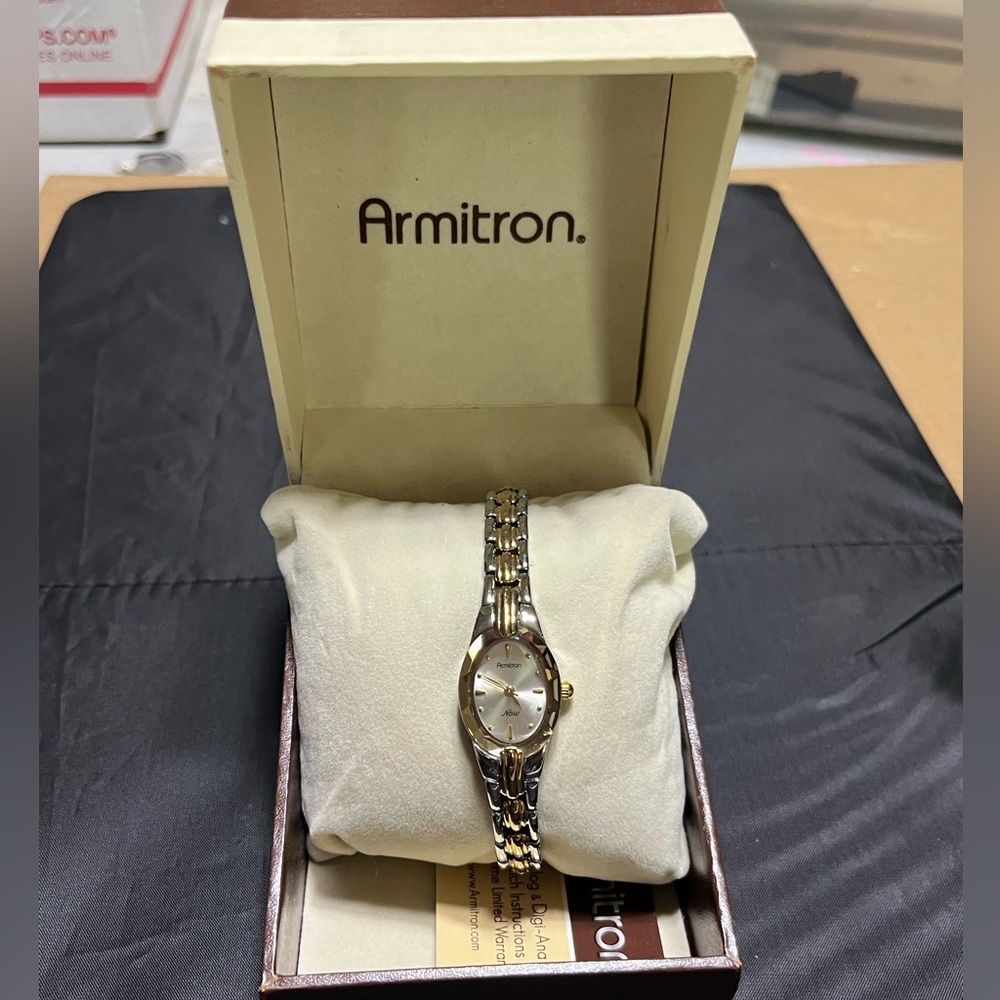 Armitron Now watch and box